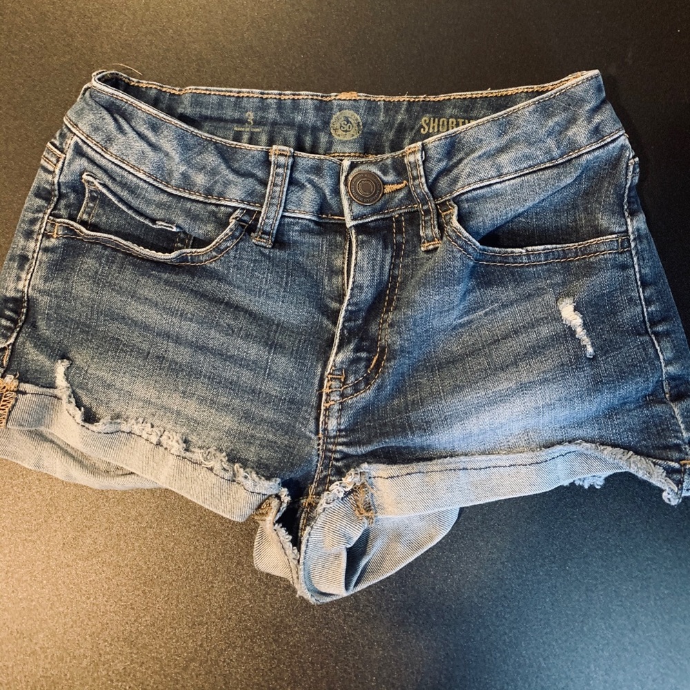Blue Jean Shorts